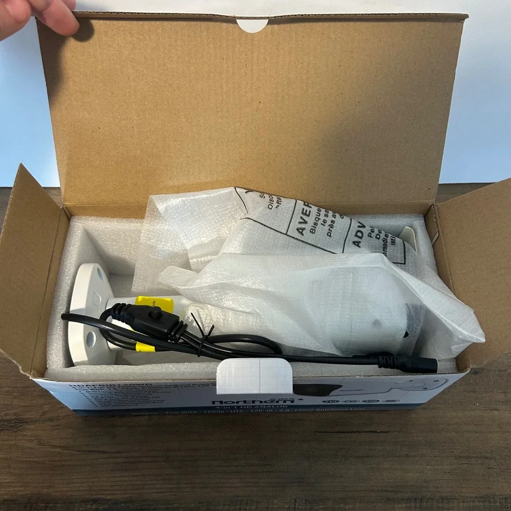 Northern Bullet Camera White 1080p Outdoor Varifocal 4 in 1 HD HDAFBIR120WD